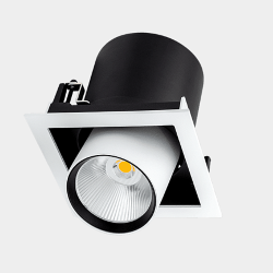 Светильник светодиодный потолочный встраиваемый поворотно-выдвижной, серия SPL, Ч/Б, 25Вт, IP20, Нейтральный белый (4000К), SPL-SQ1-25-NW 003439