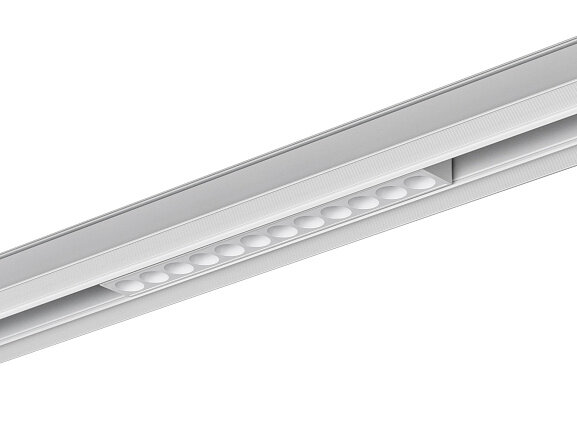 'Светильник линейный дарклайт, серия SY-LINK, Белый, 12Вт, IP20, Теплый белый (3000К), SY-LINK-220-WH-12-WW. Фото 3