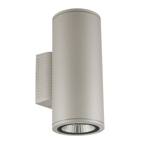 ULU-S22D-2x22W-6400K IP65 LIGHT GREY Светильник светодиодный уличный, Архитектурный накладной, Дневной свет 6400K, Корпус светло-серый, TM Uniel - фото 1