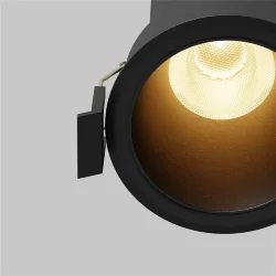 Встраиваемый светильник Омут+ / Dip 10 Вт 2700 К 50° (Черный) DL116-10W-2.7K-B