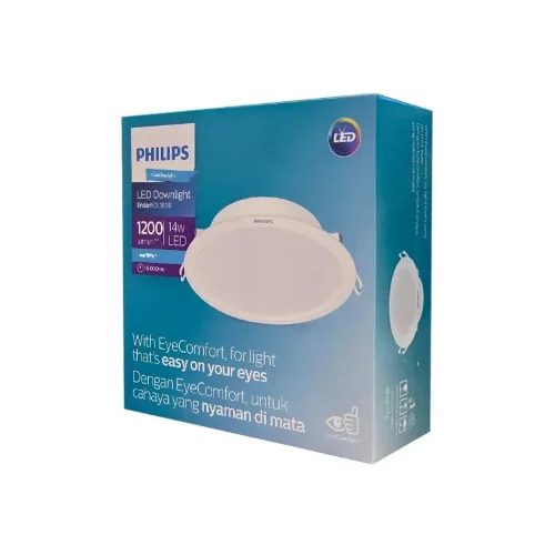 Светильник светодиодный встраиваемый 14W/6500K | D-165 H-35 | Eridani DL190B LED11 D150 | - PHILIPS. Фото 4