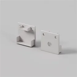 Комплект заглушек (для профиля 20×20) 2 шт., ALM-2020B-EC 642077 (Серый)