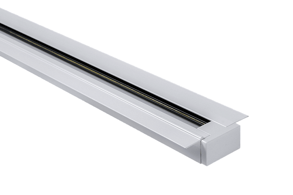 Шинопровод однофазный встраиваемый белый, TR-RC-WH-2 - фото