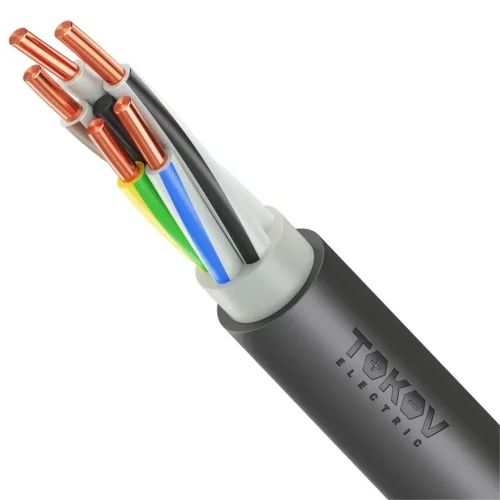 Кабель TOKOV ELECTRIC ППГнг(А)-HF 5х16 ОК (N PE) 1кВ (м) ТХМ00416254 - фото