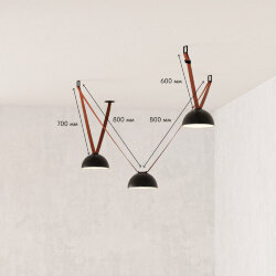 Комплект ременной трековой системы Belty, Denkirs DK55SET21-01-BR