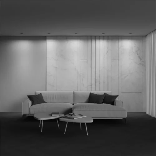 Встраиваемый светильник Parete 2700К-3000K-4000К 12Вт 36° (Черный) - фото 6