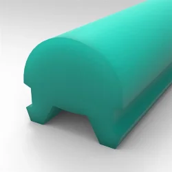 Светорассеивающий силиконовый профиль SK21 (12mm, green)