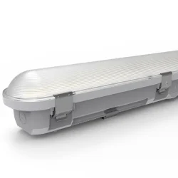 Светильник светодиодный ДСП WP 11 C 40W OP 850 L1200 1200х85х80мм 40Вт 5000К IP65 пылевлагозащ. бел. Русский Свет 15071123079