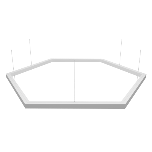 Светильник WOLTA PRO КОНТУР ГЕКСА ДСО03-216-501-5К-Б Матовый - фото 3.