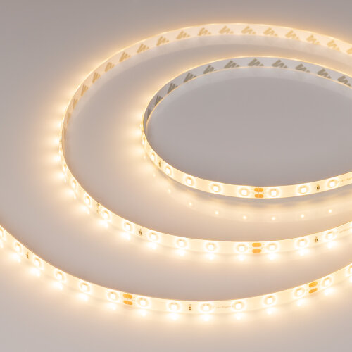 Светодиодная лента герметичная RTW-SE-A60-8mm 24V Warm2700 (4.8 W/m, IP65, 2835, 5m) (Arlight) - фото 1