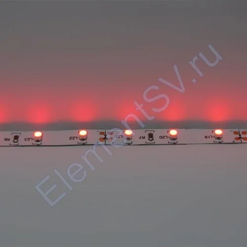 Светодиодная лента Standart PRO class, 3528, 60 led/m, Red, 12V, IP20 - фото 3.