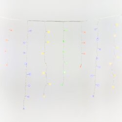 ULD-B6007-200-STK MULTI IP44 Бахрома светодиодная со статическим свечением, 6м, Соединяемая, 200 светодиодов, Разноцветный свет, Провод прозрачный