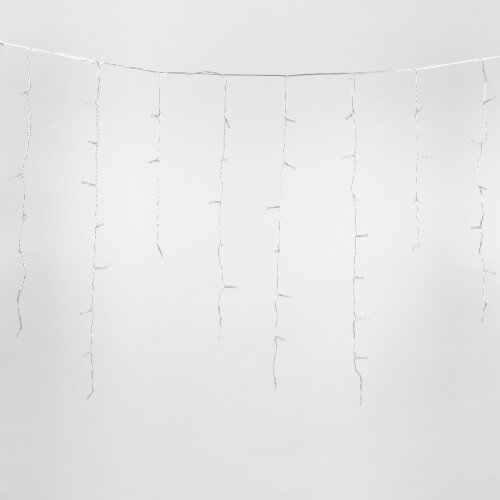 ULD-B6007-200-STK MULTI IP44 Бахрома светодиодная со статическим свечением, 6м, Соединяемая, 200 светодиодов, Разноцветный свет, Провод прозрачный - фото 5