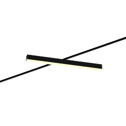 Трековый светильник 6063 5050 TR4 (RAL9005/750mm/Prizma — 3K/28W)