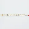 Светодиодная лента линзованная 220VAC 2835 100led/m, 12W/m, warm white, A114, nano IP53, со скотчем - фото III
