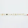 Светодиодная лента линзованная 220VAC 2835 100led/m, 12W/m, warm white, A114, nano IP53, со скотчем - фото III
