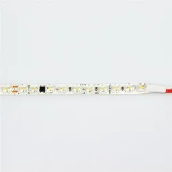 Светодиодная лента линзованная 220VAC 2835 100led/m, 12W/m, warm white, A114, nano IP53, со скотчем