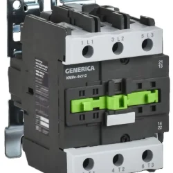 Контактор КМИе-46512 65А 230В/АС3 1НО 1НЗ GENERICA KKME41-065-230-11