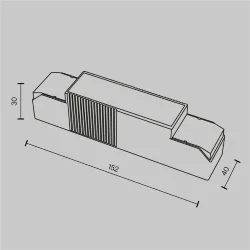 Источник питания DALI CCT(DT8) 22-28W IP20 (Белый) PSL-DL40-3CCT-550-700mA
