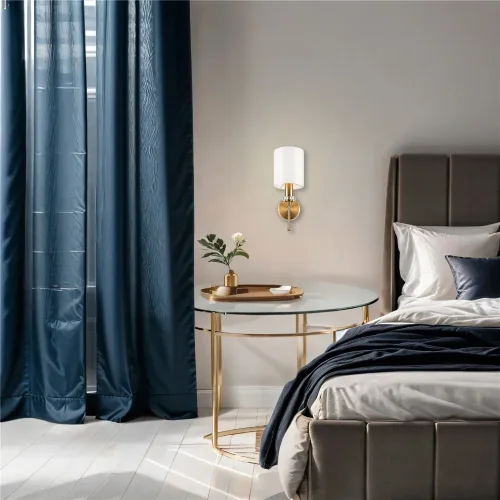 Настенный светильник (бра) FR5265WL-01BS Мечтательный / Dreamy E14x1 (Латунь) FR5265WL-01BS - фото 4