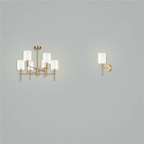Настенный светильник (бра) FR5265WL-01BS Мечтательный / Dreamy E14x1 (Латунь) FR5265WL-01BS - фото 7