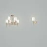 Настенный светильник (бра) FR5265WL-01BS Мечтательный / Dreamy E14x1 (Латунь) FR5265WL-01BS - фото 7