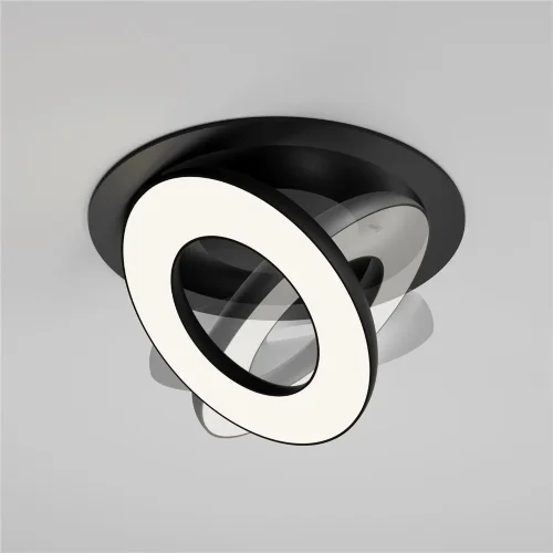 Встраиваемый светильник Vector 4000K 12Вт 110° (Черный) - фото 3