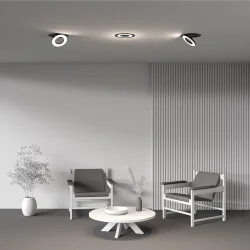 Встраиваемый светильник Vector 4000K 12Вт 110° (Черный)