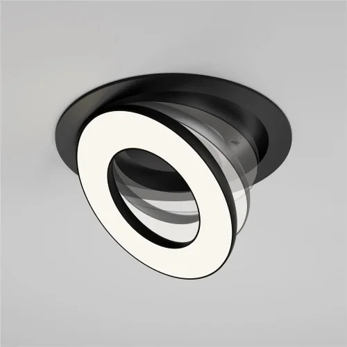 Встраиваемый светильник Vector 4000K 12Вт 110° (Черный) - фото 6