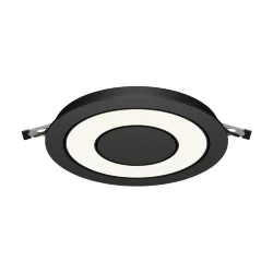 Встраиваемый светильник Вектор / Vector 12 Вт 4000 К 110° (Черный) DL102-12W4K-B