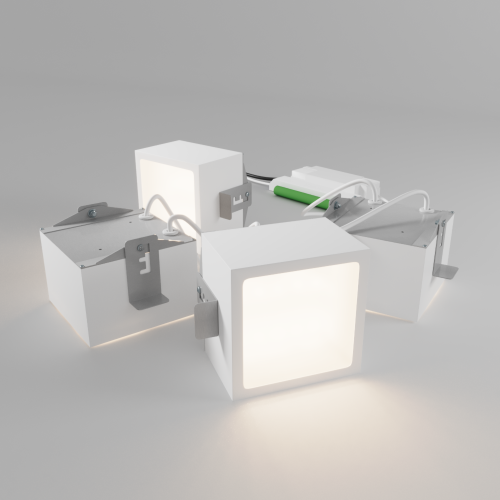 Светильник WOLTA PRO ГАЛАКТИКА ДВО10-36-041-4К-Б с БАП ЕМ1 Матовый - фото 1.