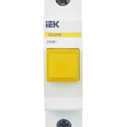 Лампа сигнальная ЛС-47М желт. KARAT IEK MLS20-230-K05