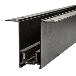 UBX-MMB4-35 BLACK 200 Шинопровод осветительный, магнитный, тип M, 2м, Встраиваемый, Черный