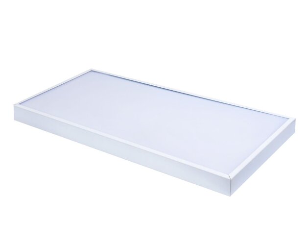 Универсальный офисный светодиодный светильник 20 Вт IP44 595x295x40 мм 3000K Опал - фото