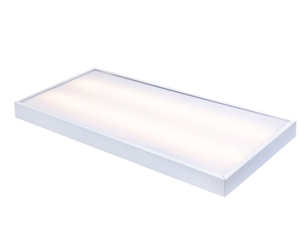 Универсальный офисный светодиодный светильник 20 Вт IP44 595x295x40 мм 3000K Опал - фото 3