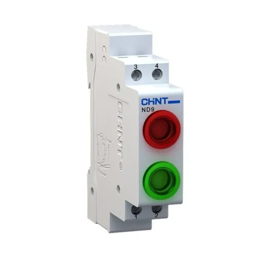 Индикатор ND9-2/gr AC/DC 230В (LED) (R) красн./зел. CHINT 594138 - фото