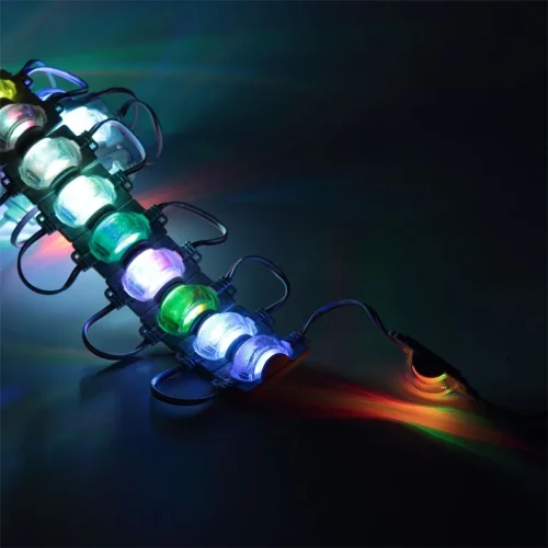 Светодиодный модуль 3 led 2835 MOD109 (12V, 1.5W, rgb, IP65) - фото I