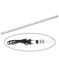 ULI-Q951 14W-4000K IP20 BLACK Светильник линейный светодиодный аналог Т5, 230В, Кабель 0.9м с вилкой и крепление в-к, Белый свет 4000K, Корпус черный, TM Volpe