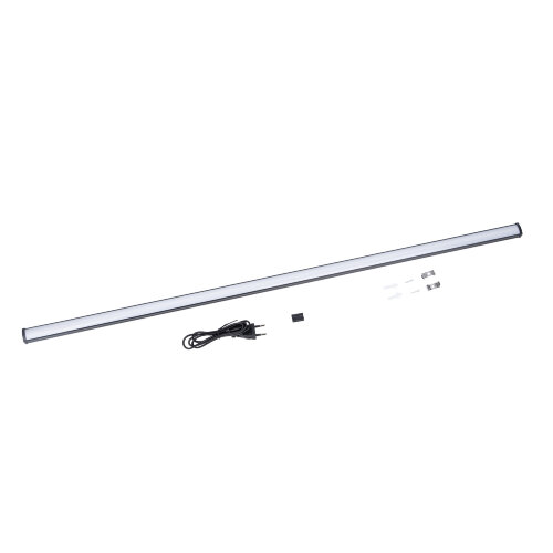 ULI-Q951 14W-4000K IP20 BLACK Светильник линейный светодиодный аналог Т5, 230В, Кабель 0.9м с вилкой и крепление в-к, Белый свет 4000K, Корпус черный, TM Volpe - фото 2