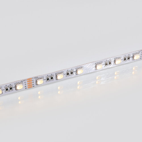 Светодиодная лента WOLTA WLS5050-14,4W/RGBW4000/24H60-01 SMD5050 14,4Вт RGB-W 4000K 24В IP20 60 led/m - фото 6.
