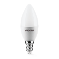 Светодиодная лампа WOLTA 25WC7.5E14 7.5Вт 6500K E14