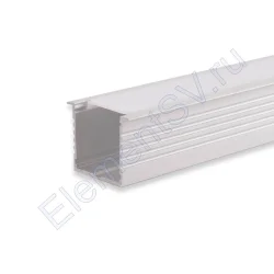 Алюминиевый профиль врезной 045 (2000x45/35x35мм с рассеивателем)