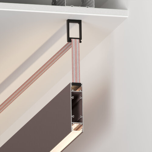 Крепление накладное SL-LINE-W20-BELT BLACK (Arlight, Металл) - фото 3