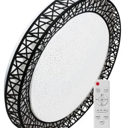 Светильник светодиодный PREMIUM Loft-B 120Вт 230В 3000-6500К 9600лм IP40 490х100мм настенно-потолочный управляемый с пультом ДУ КОСМОС KSLofB120W