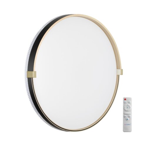 Настенно-потолочный светильник «Sonex» 7647/EL, серия: OLIDI BLACK (накладной). Фото 1.