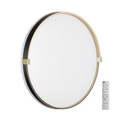 Настенно-потолочный светильник «Sonex» 7647/EL, серия: OLIDI BLACK (накладной) - Беспроводной пульт ДУ