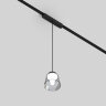 DK5347-BK Светильник для трека Air, серия Hang 4000 со светодиодом, ?90*86mm, 48V DC, 4W, RA?95, 120°, 4000K, IP20, черный, алюминий, стекло, акрил.