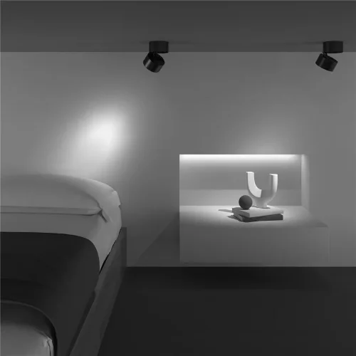 Потолочный светильник Yin 4000K 1x15Вт 24° Dim Triac (Черный) - фото 12