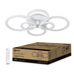 Светильник светодиодный ELEGANT BLISS-W 120Вт 230В 3000-6500K 780х550х130мм c пультом ДУ белый IN HOME