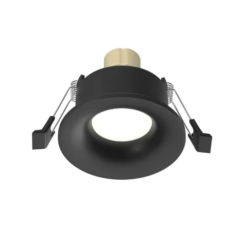 Встраиваемый светильник Slim GU10 x 10Вт IP 44 (Черный) - фото